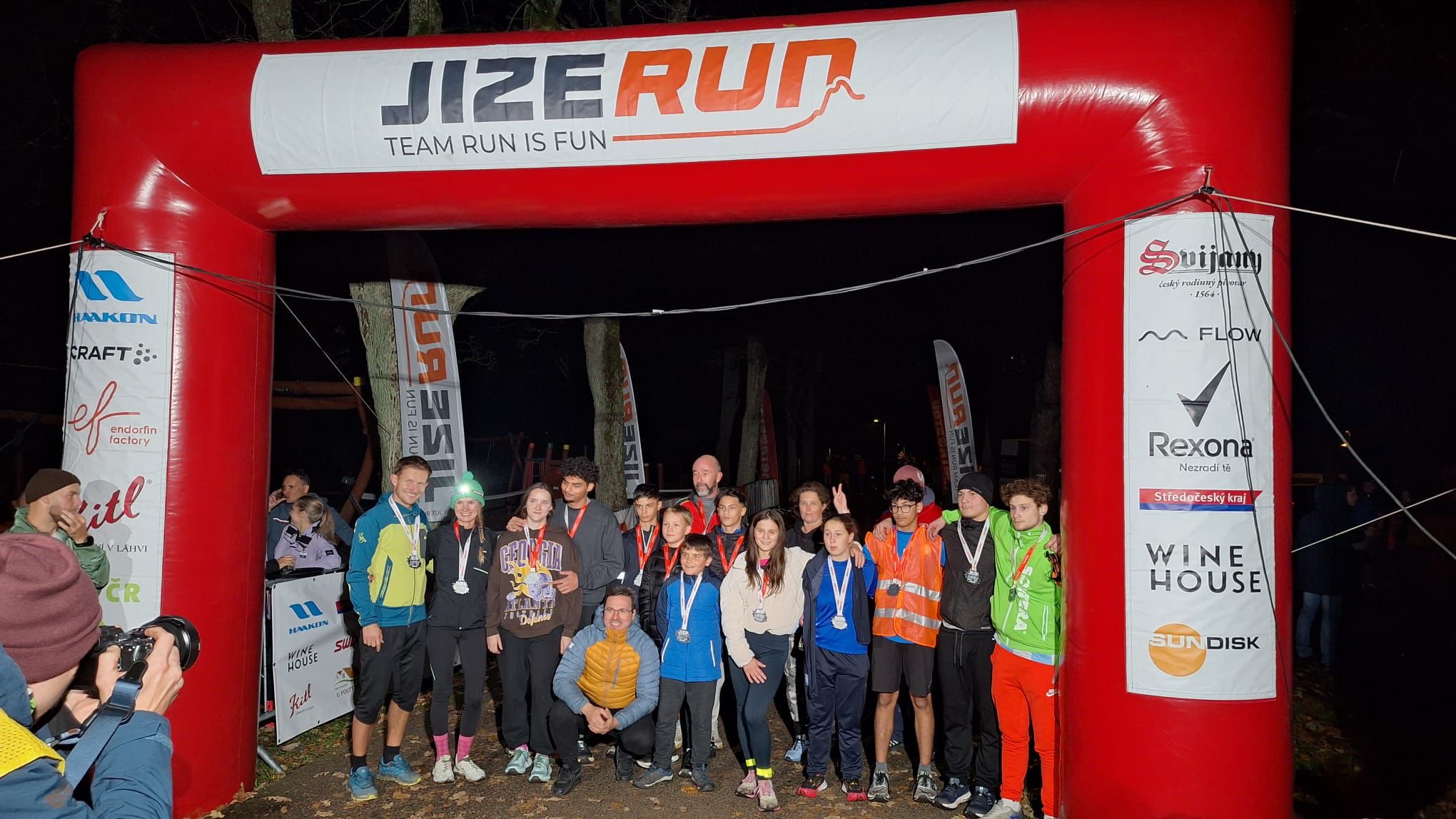 Jizerun - štafetový běžecký závod 