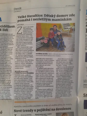 Rozhovor Kateřiny Schön pro Moravskoslezský deník